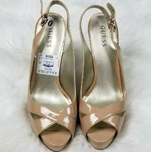 Guess Nude Pink Heels